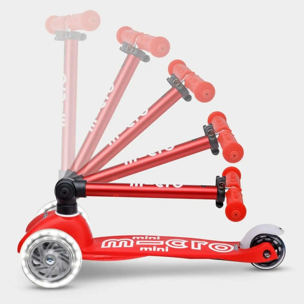 MINI MICRO DELUXE PLEGABLE ROJO