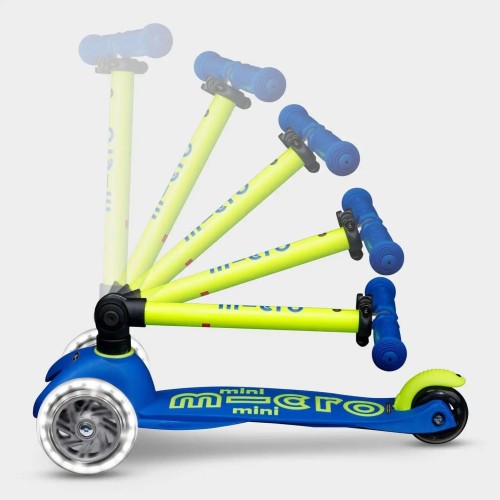 MINI DELUXE PLEGABLE NEON LED AZL/ AMARILLO