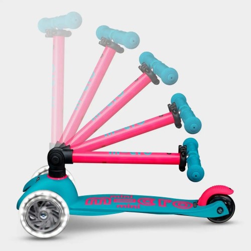 MINI DELUXE PLEGABLE NEON LED FUCSIA