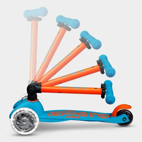 MINI DELUXE PLEGABLE NEON LED NARANJA