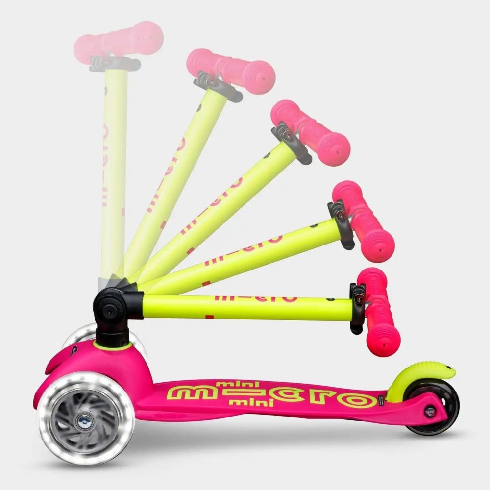 MINI DELUXE PLEGABLE NEON LED AMARILLO 2