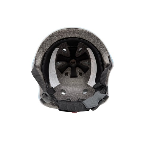 CASCO CON LUZ PLAYANDSTORE AZUL