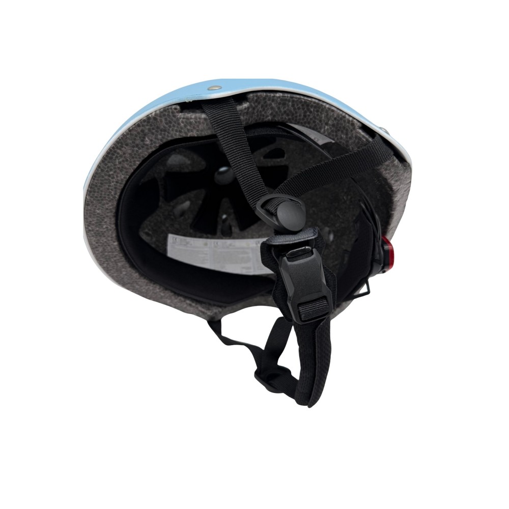 CASCO CON LUZ PLAYANDSTORE AZUL