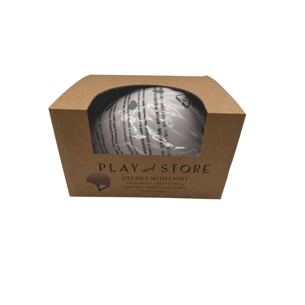 CASCO CON LUZ PLAYANDSTORE TAUPE
