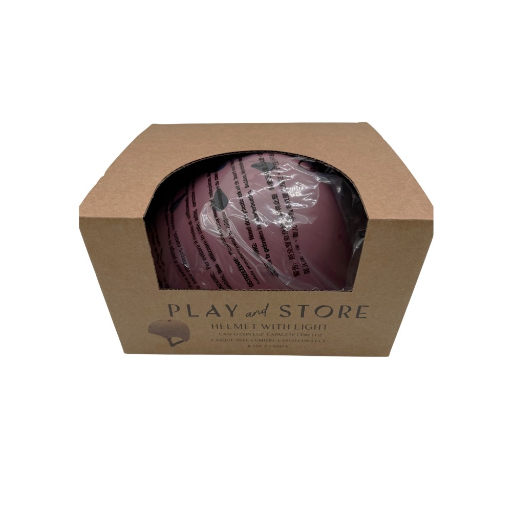 CASCO CON LUZ PLAYANDSTORE CHERRY