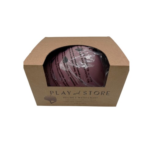 CASCO CON LUZ PLAYANDSTORE CHERRY