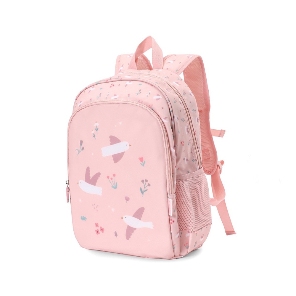 MOCHILA MEDIANA BIRDS  BLOSSOM