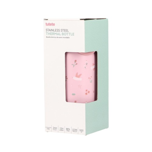 BOTELLA ACERO TERMICA 500ML BIRDS BLOSSOM