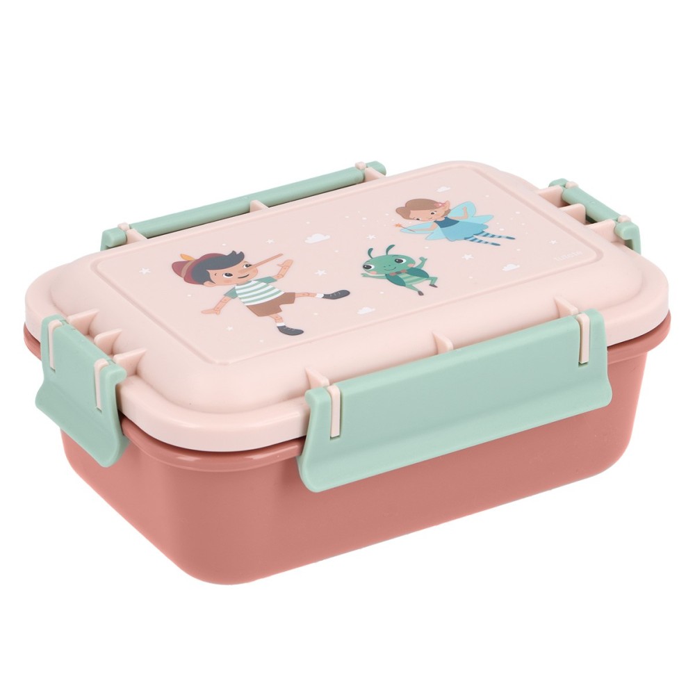 CAJA ALMUERZO BENTO WOODEN BOY