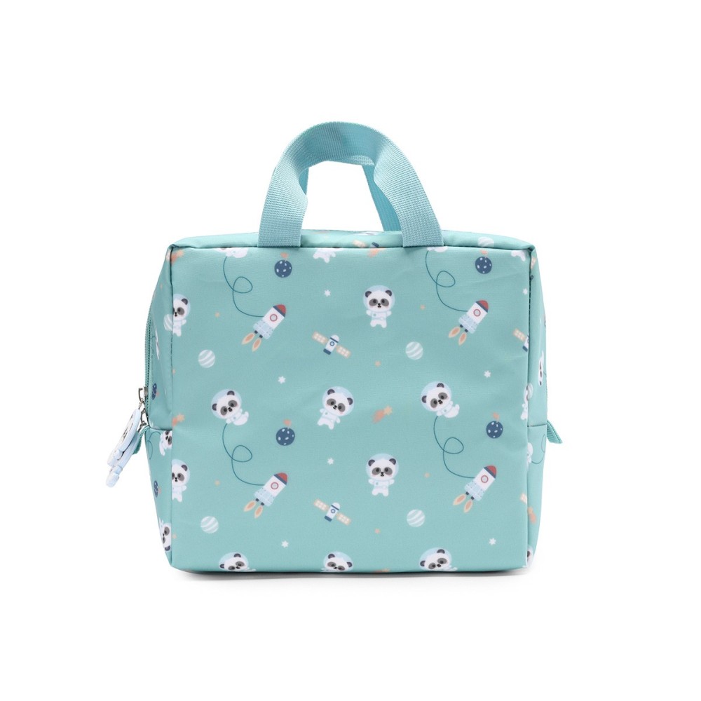BOLSA MERIENDA TERMICA PANDAS IN THE SPACE