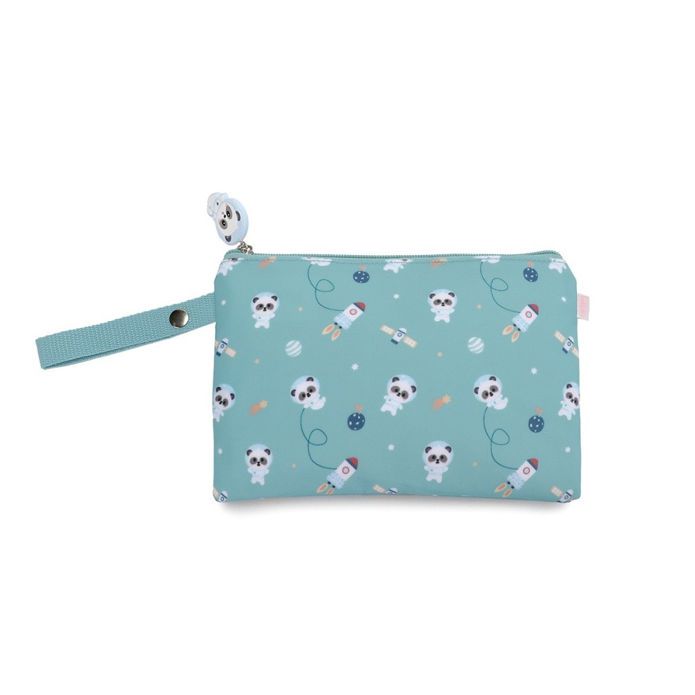 FUNDA PARA BOCADILLO PANDAS IN THE SPACE 2