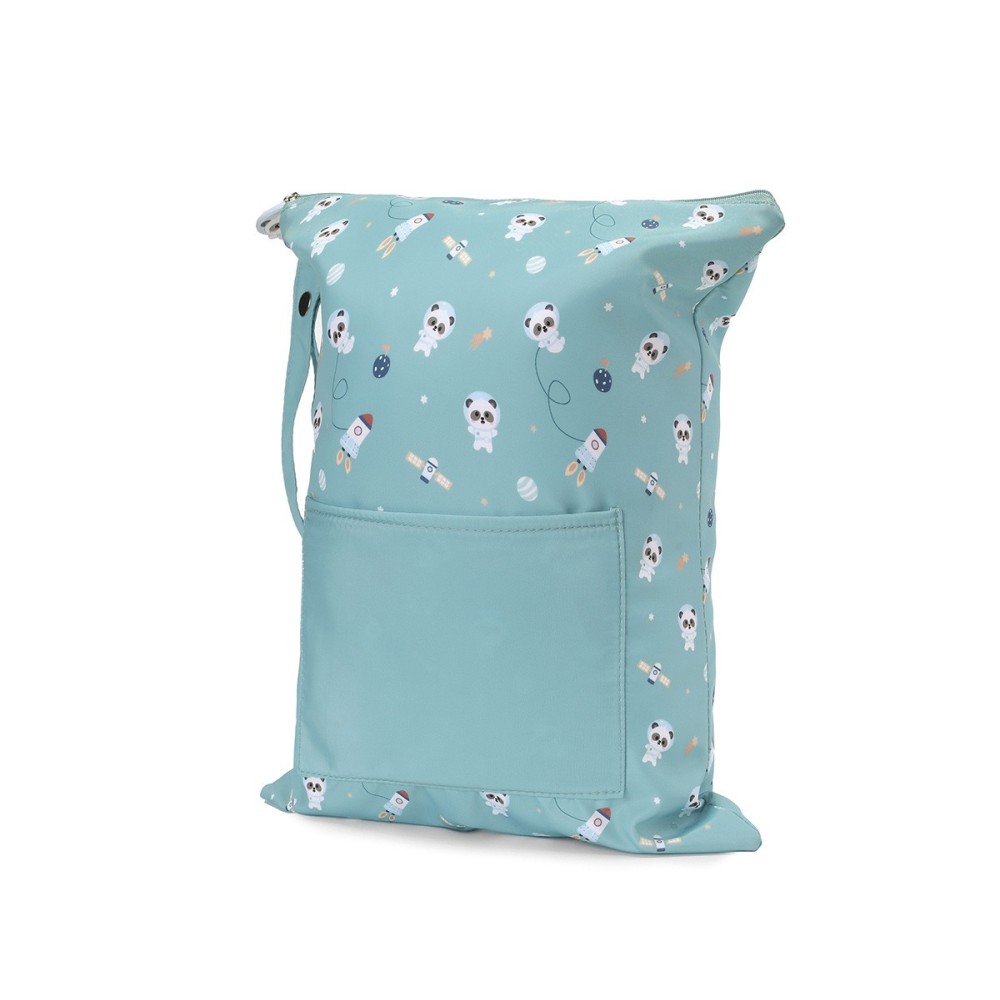 BOLSA IMPERMEABLE TUTETE PANDAS IN THE SPACE