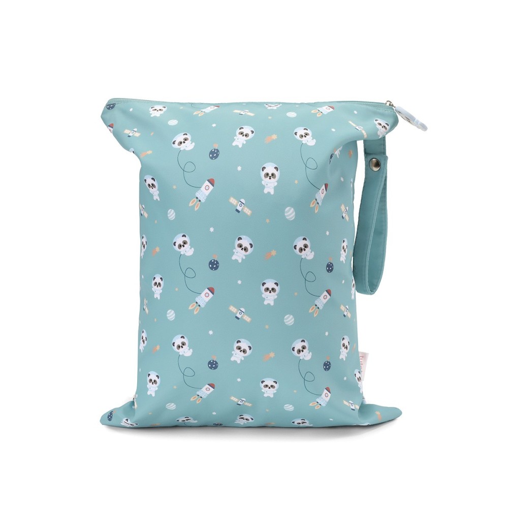BOLSA IMPERMEABLE TUTETE PANDAS IN THE SPACE