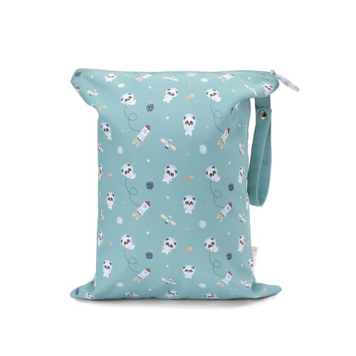 BOLSA IMPERMEABLE TUTETE PANDAS IN THE SPACE