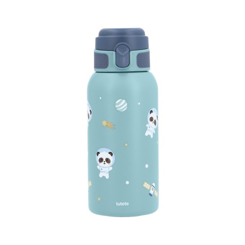 BOTELLA ACERO TERMICA 500ML PANDAS IN THE SPACE