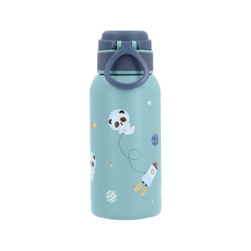 BOTELLA ACERO TERMICA 500ML PANDAS IN THE SPACE