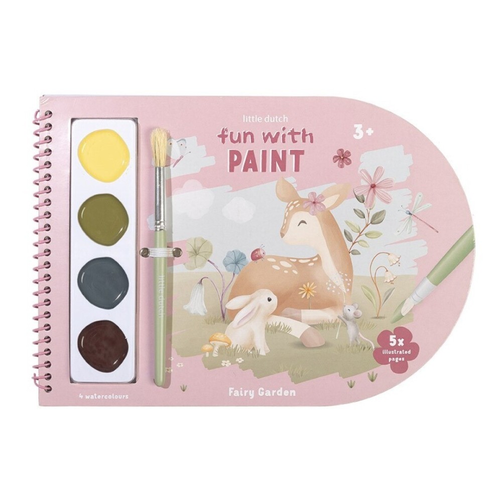 LIBRO DE ACUARELAS  FAIRY GARDEN