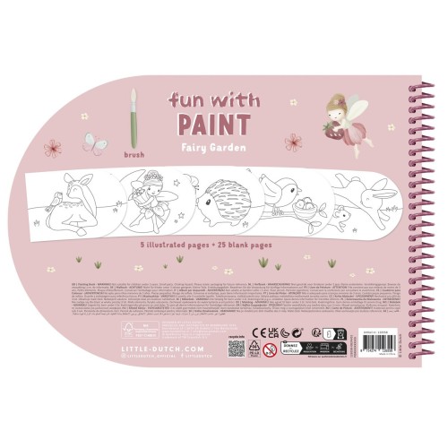 LIBRO DE ACUARELAS  FAIRY GARDEN