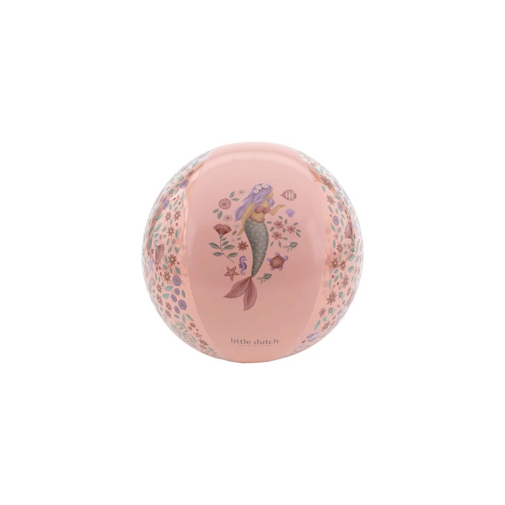 PELOTA DE PLAYA LITTLE DUTCH SIRENA