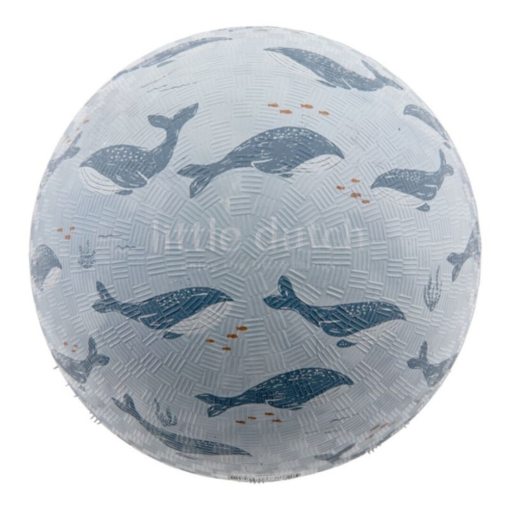 PELOTA MINI BALLENAS AZUL