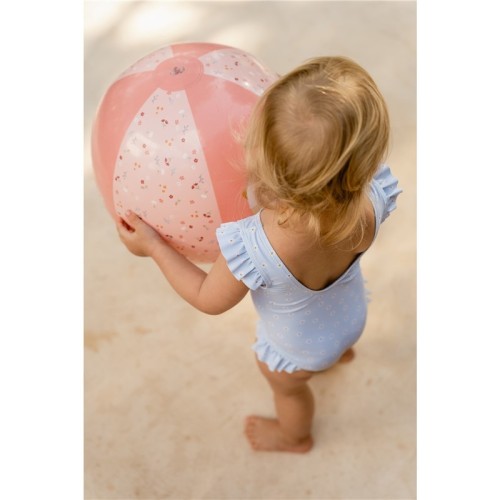 PELOTA DE PLAYA 35CM ROSA