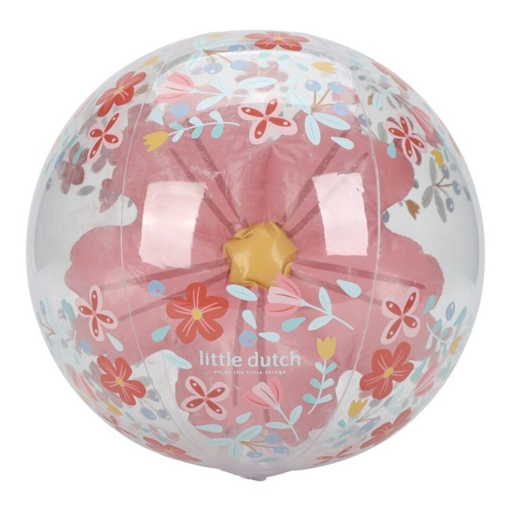 PELOTA PLAYA 3D FLORES LITTLE
