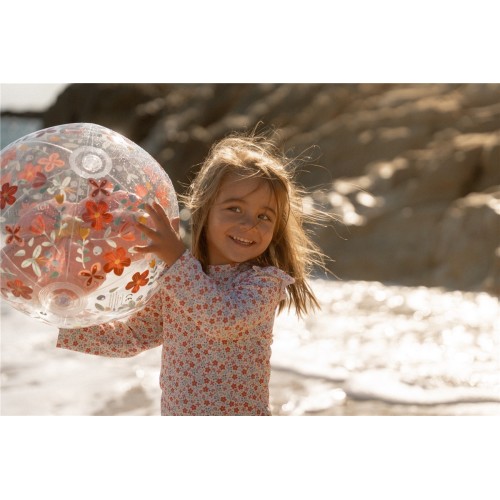 PELOTA PLAYA 3D FLORES LITTLE