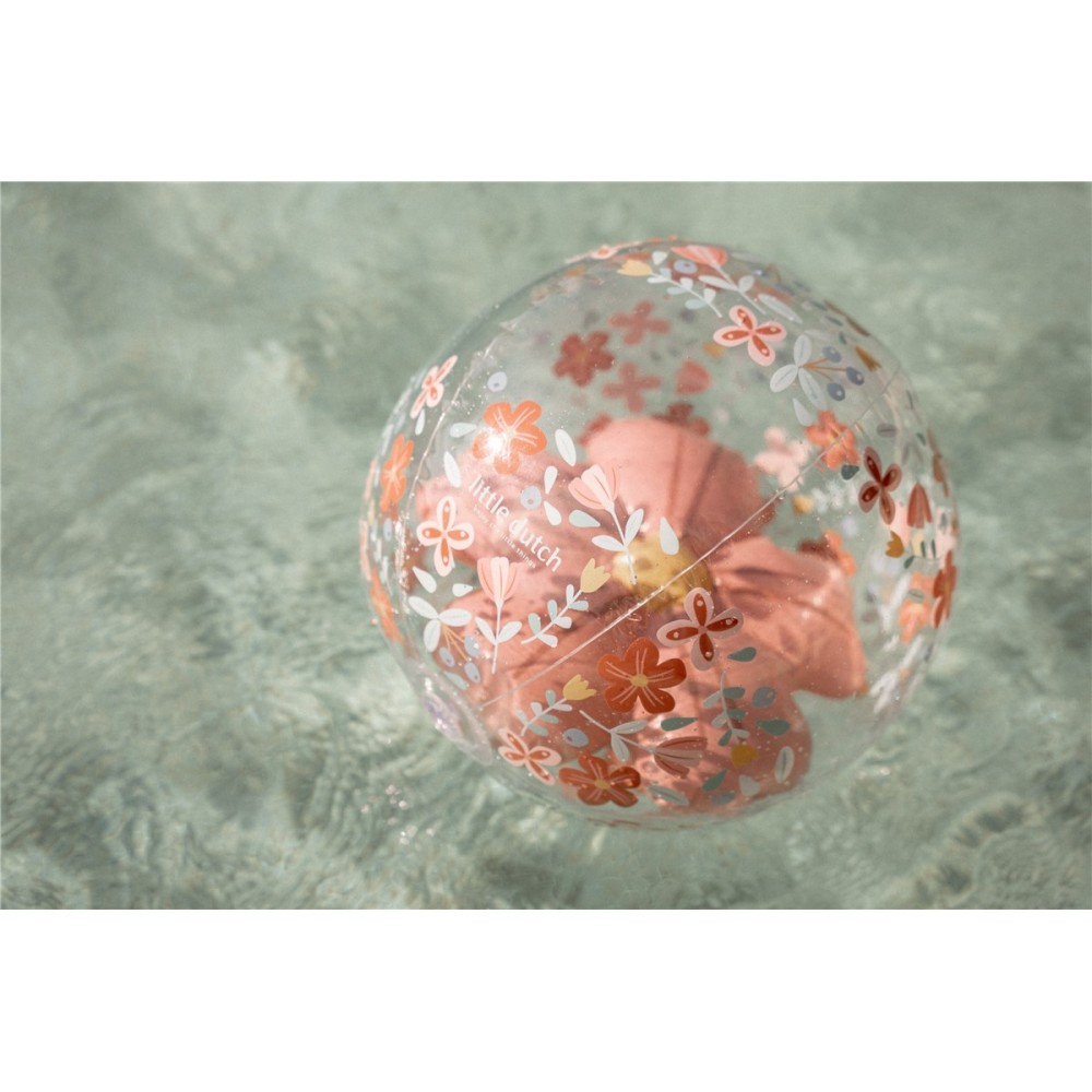 PELOTA PLAYA 3D FLORES LITTLE