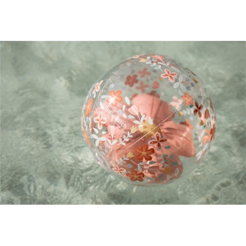 PELOTA PLAYA 3D FLORES LITTLE