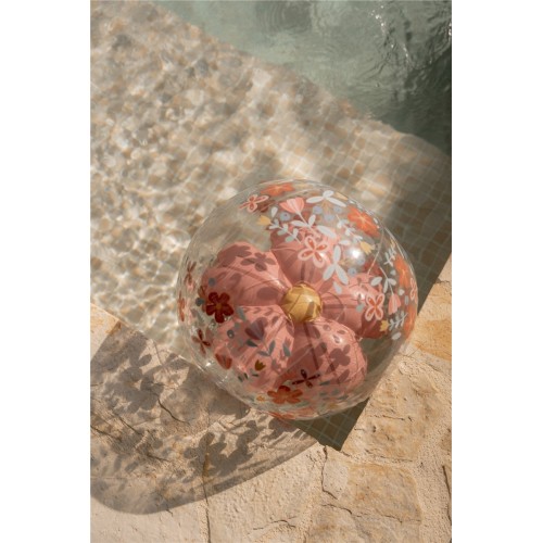 PELOTA PLAYA 3D FLORES LITTLE
