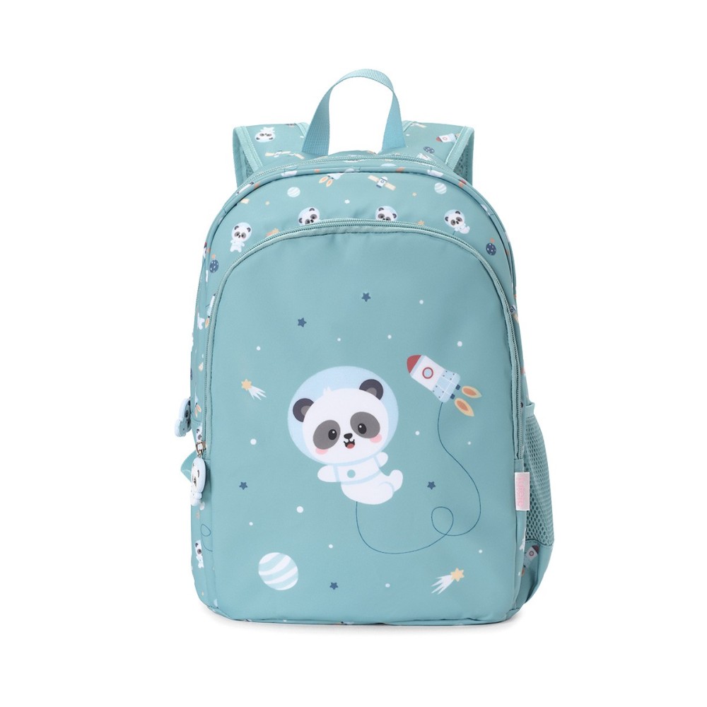 MOCHILA MEDIANA PANDAS IN THE SPACE