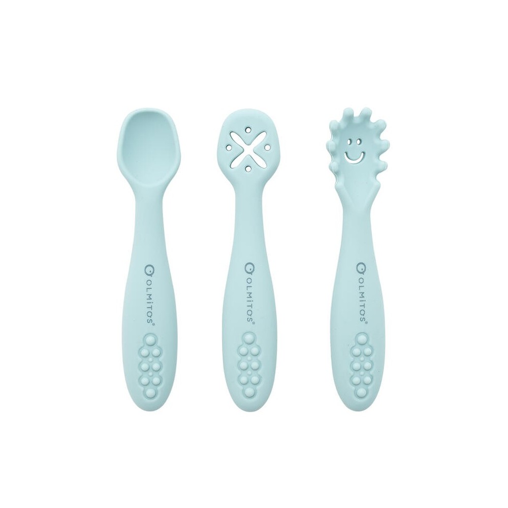 SET CUBIERTOS APRENDIZAJE  BLUE