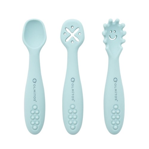 SET CUBIERTOS APRENDIZAJE  BLUE