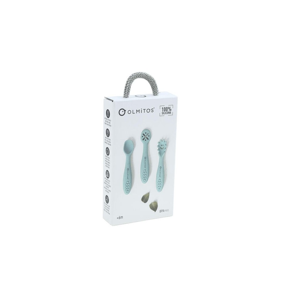 SET CUBIERTOS APRENDIZAJE  BLUE 2