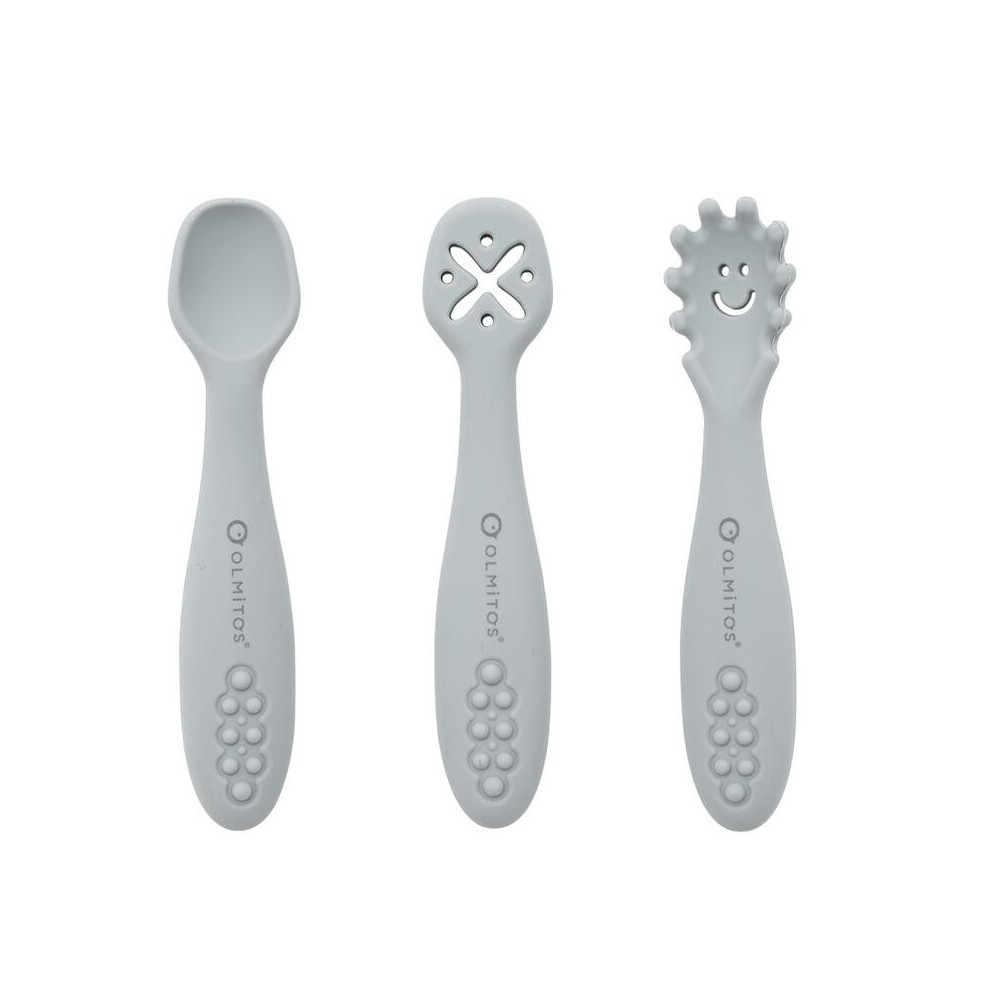 SET CUBIERTOS APRENDIZAJE GRIS
