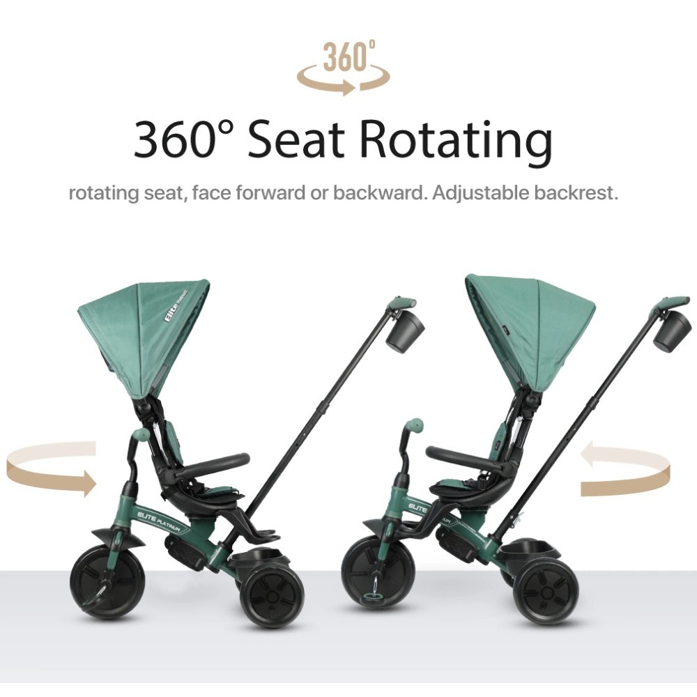 TRICICLO EVOLUTIVO ELITE  6 EN 1 GRIS