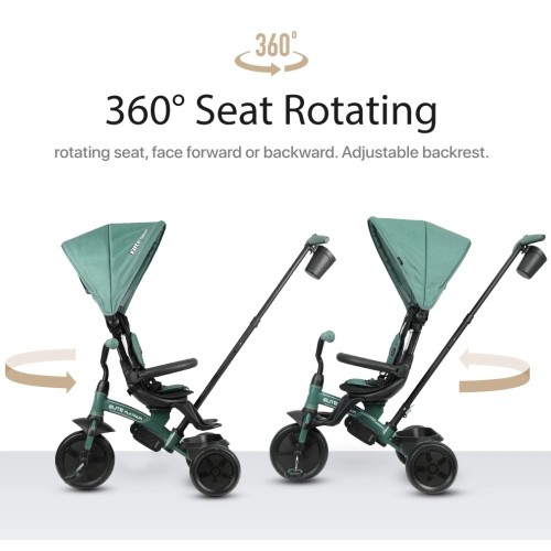 TRICICLO EVOLUTIVO ELITE  6 EN 1 GRIS