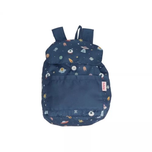 MOCHILA PEQ TELA AZUL C
