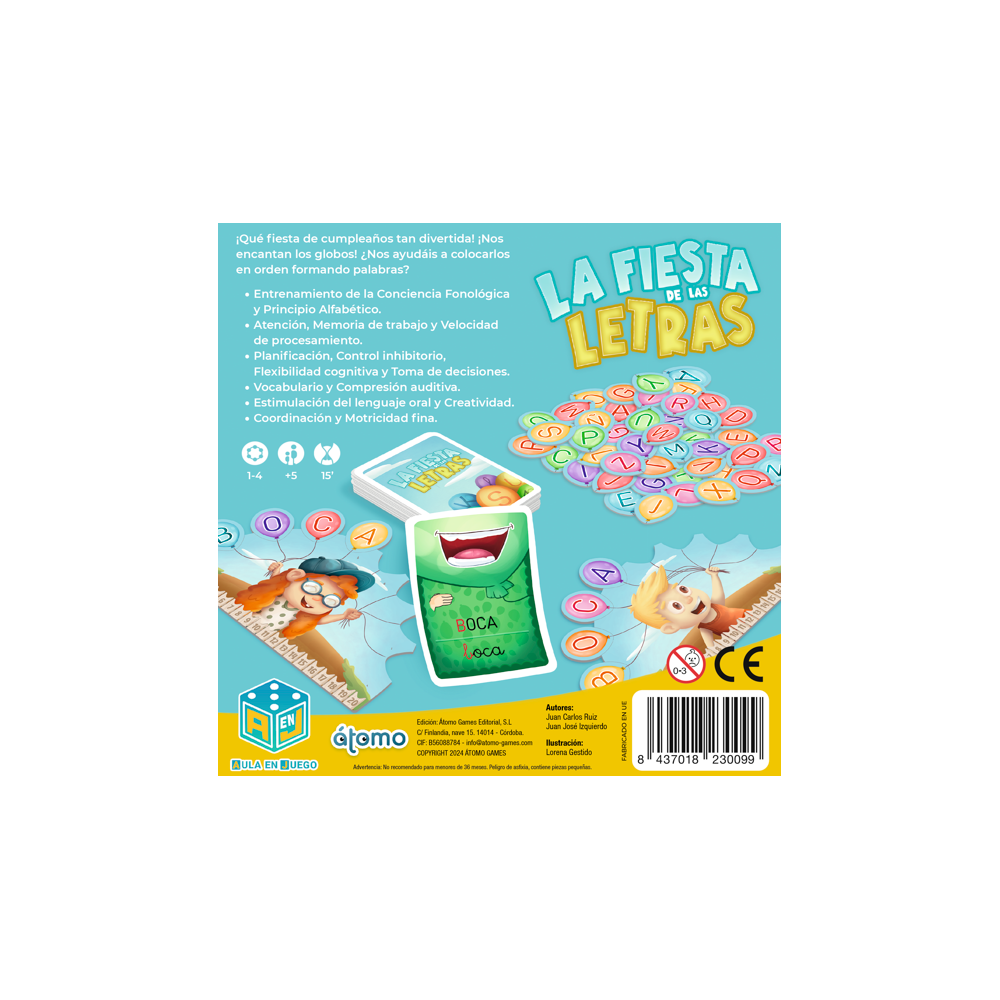 LA FIESTA DE LAS LETRAS