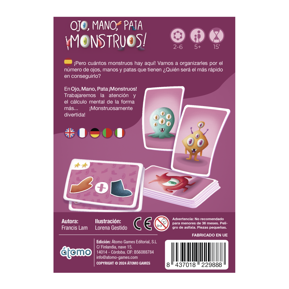 OJO PATA MANO MONSTRUO