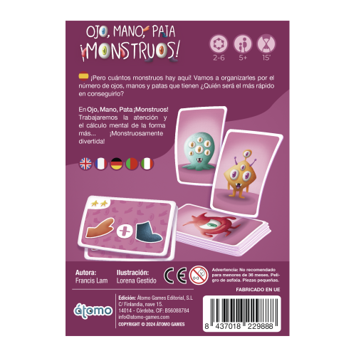 OJO PATA MANO MONSTRUO