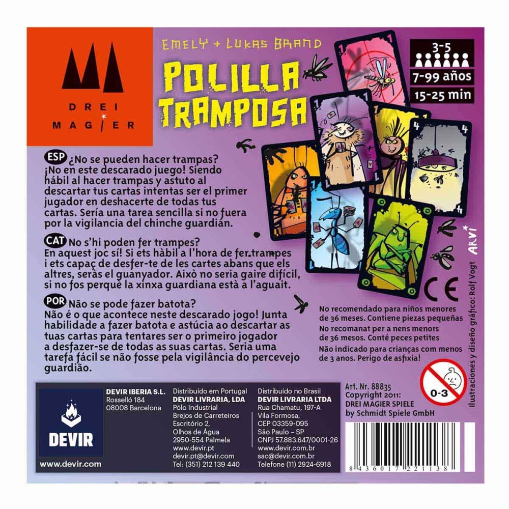 POLILLA TRAMPOSA