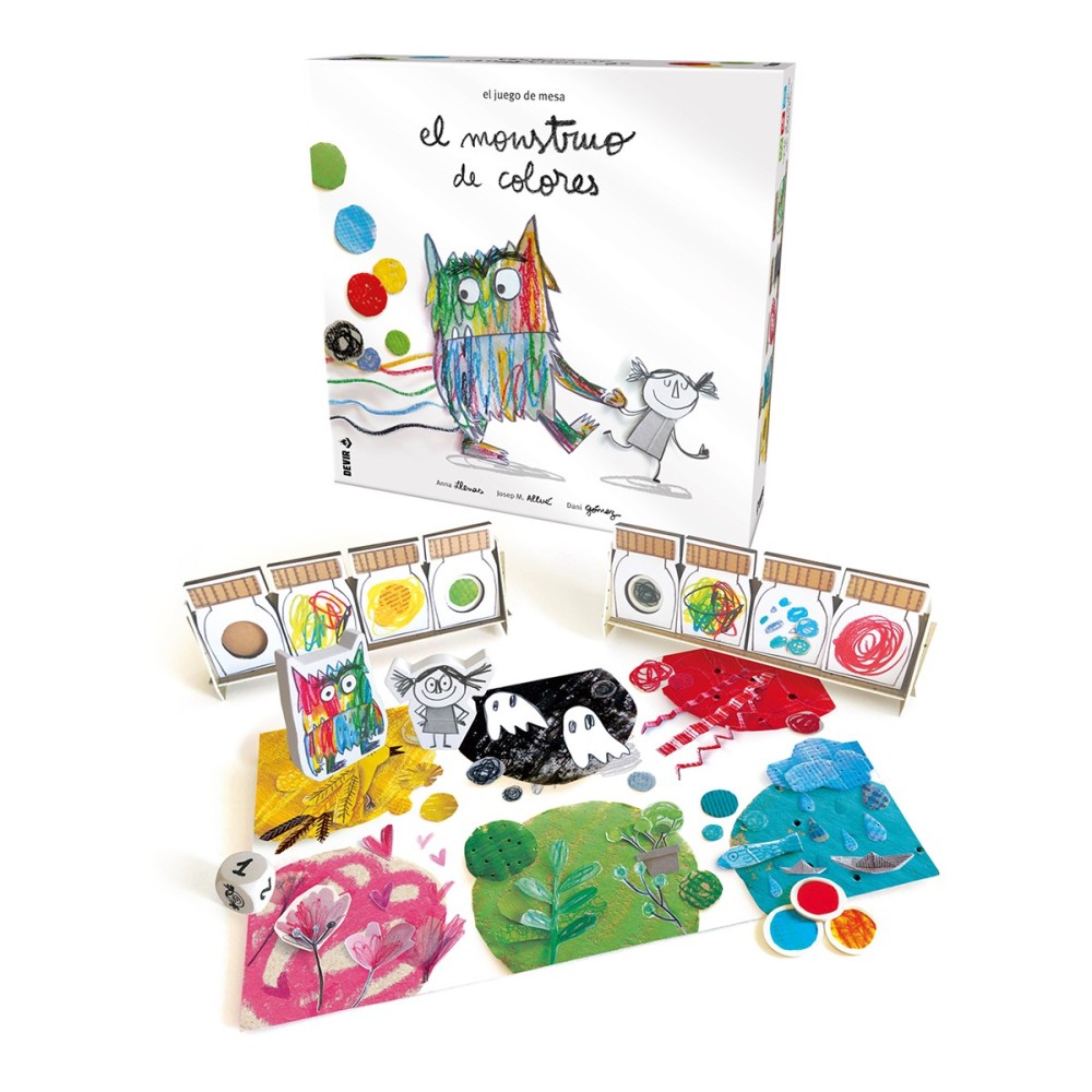 JUEGO MESA MONSTRUOS COLORES 2
