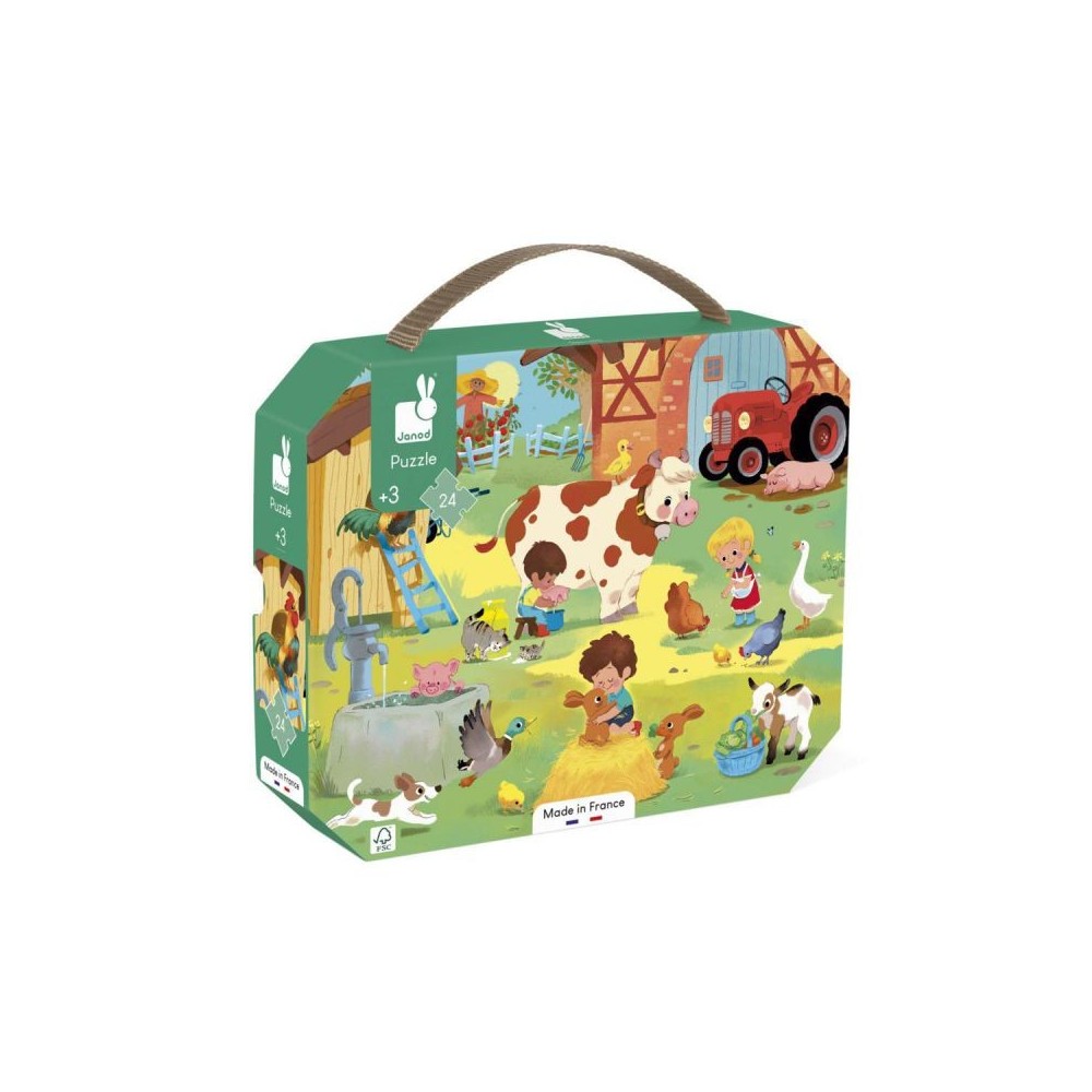 PUZLE UN DIA EN LA GRANJA 24 PCS