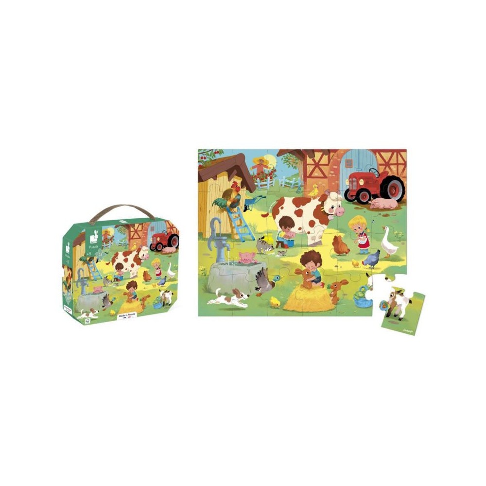 PUZLE UN DIA EN LA GRANJA 24 PCS 2