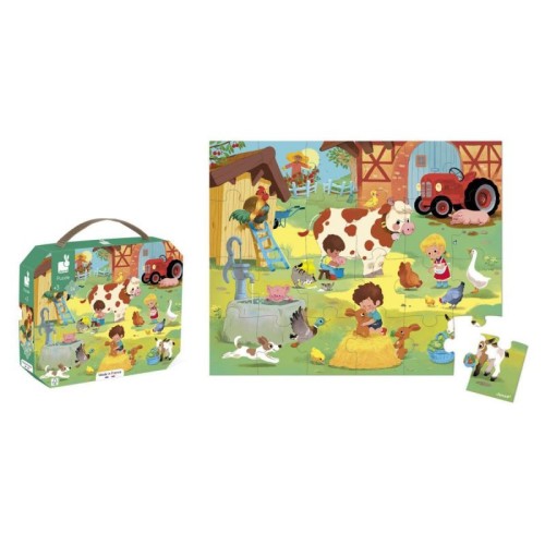 PUZLE UN DIA EN LA GRANJA 24 PCS