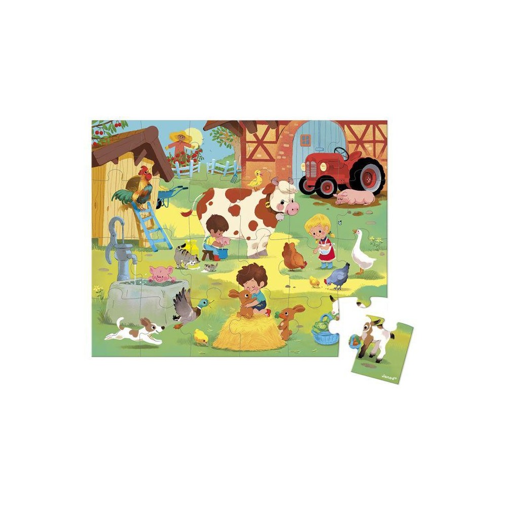 PUZLE UN DIA EN LA GRANJA 24 PCS