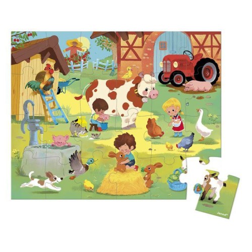 PUZLE UN DIA EN LA GRANJA 24 PCS