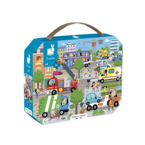 PUZLE CIUDAD 36 PCS UN