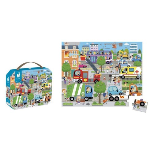 PUZLE CIUDAD 36 PCS UN